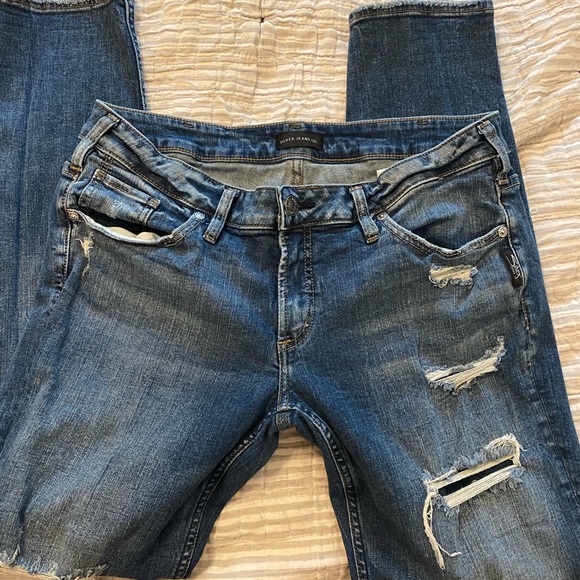 Women silver jeans - Picture 2 of 4